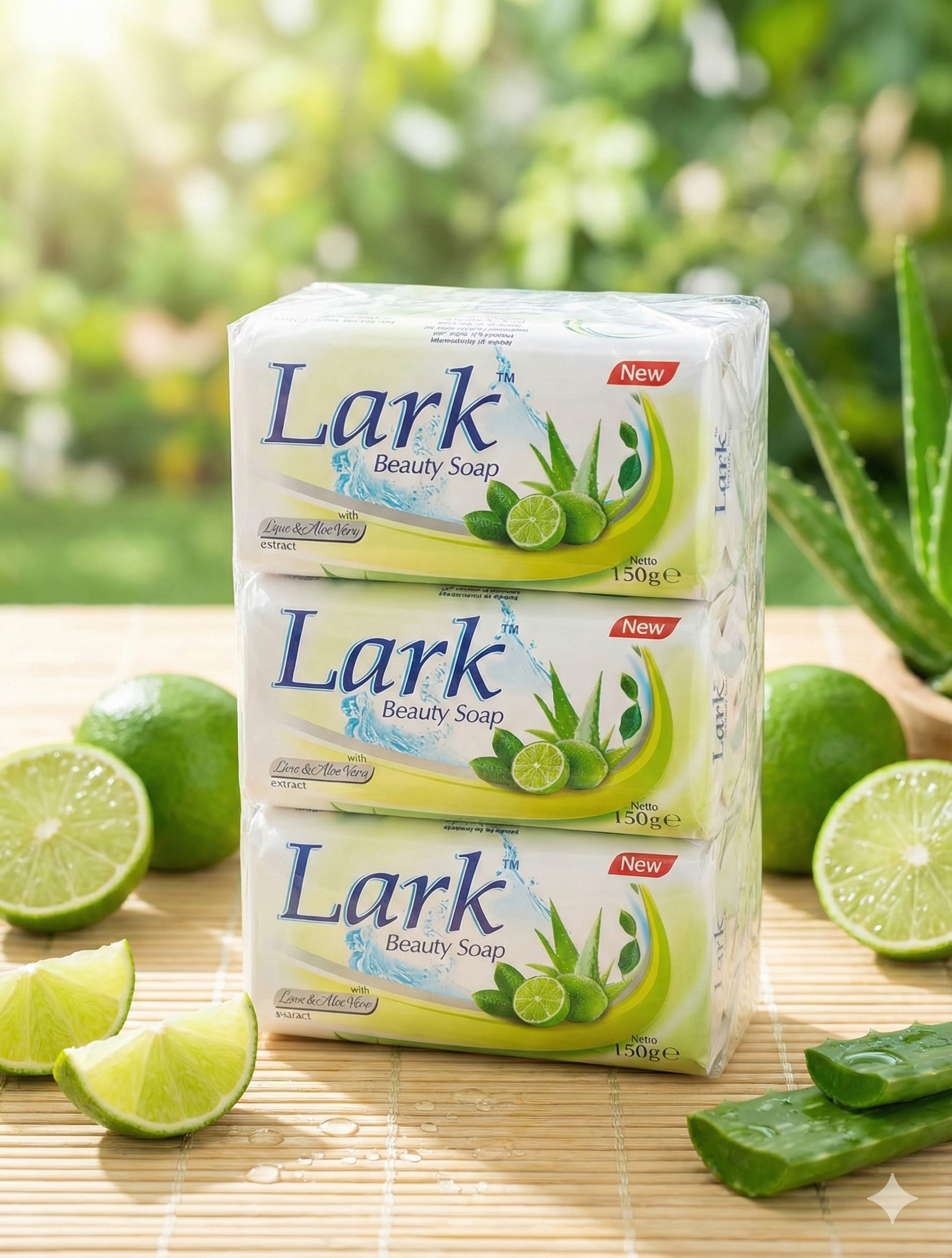 LARK BEAUTY SOAP 6-PACK BUNDLE (150gr)