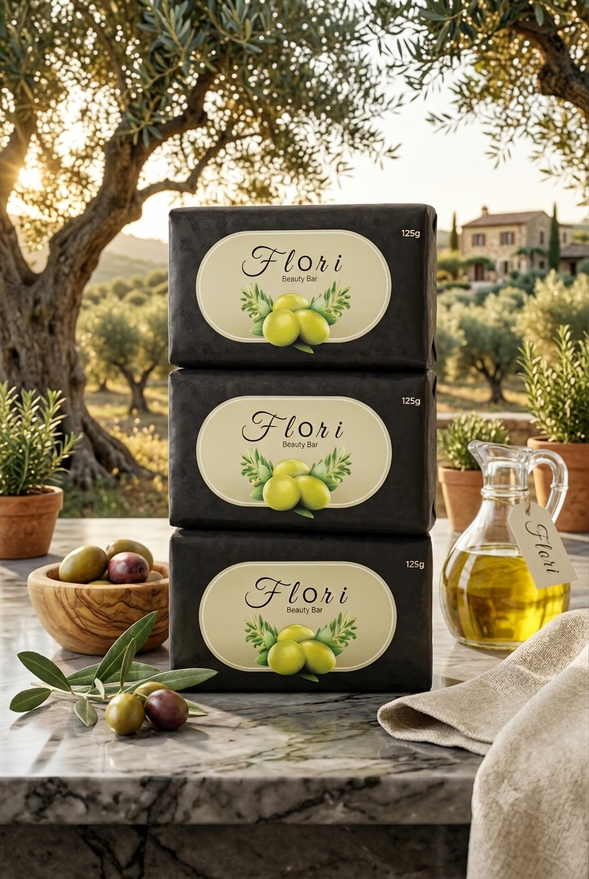 FLORI BEAUTY SOAP 6-PACK BUNDLE - 125GR
