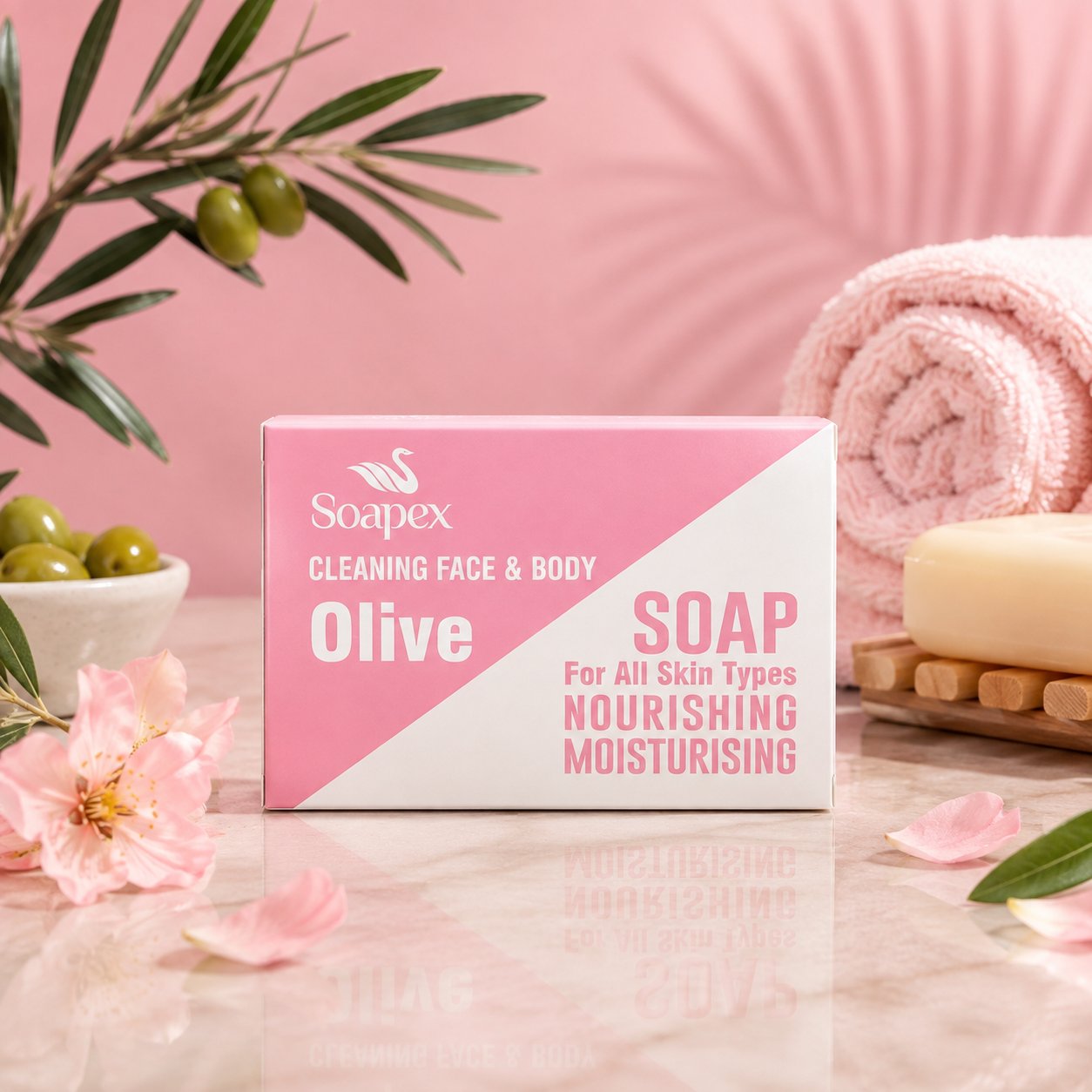SOAPEX NOURISHING MOISTURIZING SOAP 6-PACK BUNDLE - 110GR
