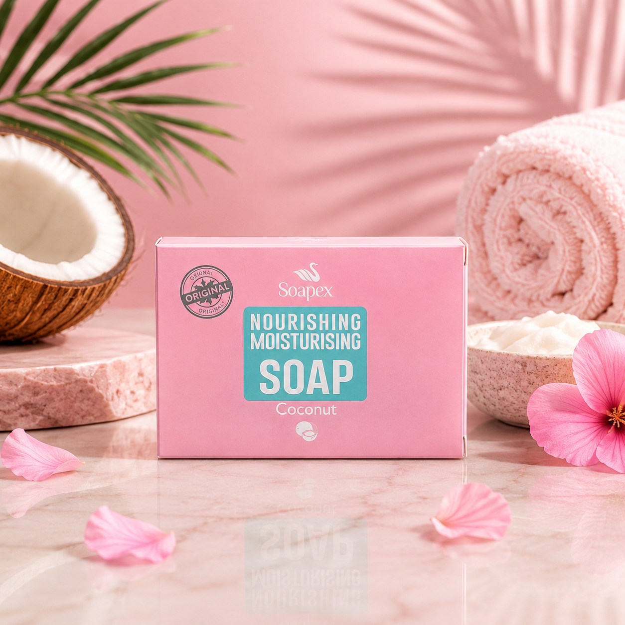 SOAPEX NOURISHING MOISTURIZING SOAP 6-PACK BUNDLE - 110GR
