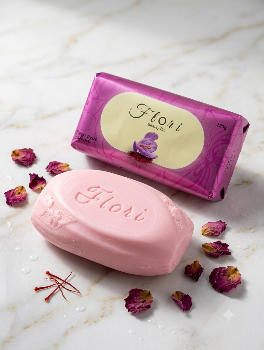 FLORI BEAUTY SOAP 6-PACK BUNDLE - 125GR