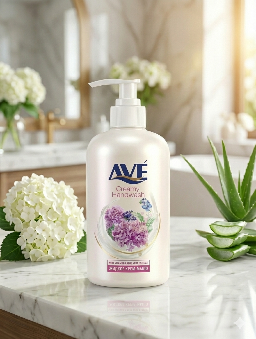 AVE CREAMY HANDWASH (450ML)