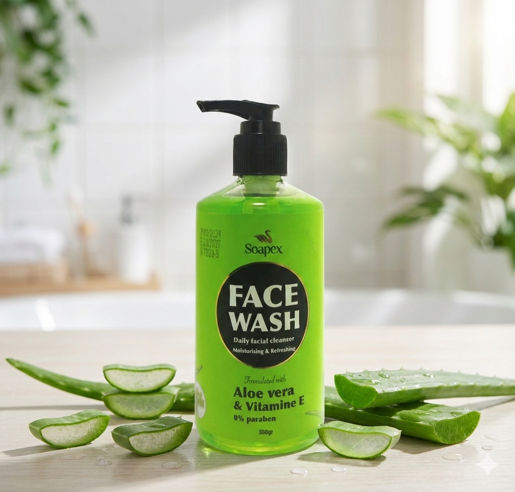 SOAPEX FACEWASH FRAGRANCE,PARABEN FREE WITH VITAMIN C (350g)