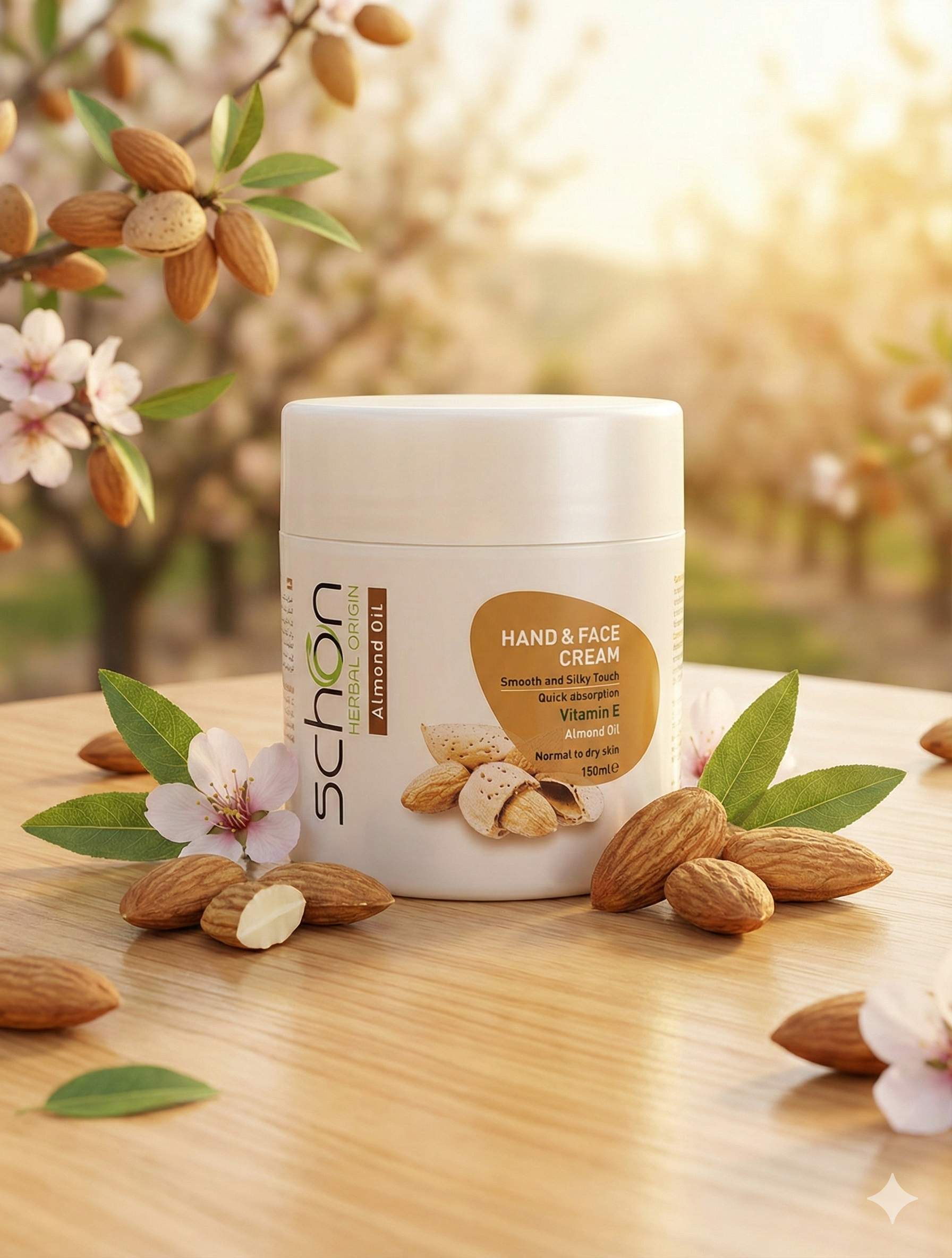 SCHON HAND/FACE AND NAIL CREAM (150ml)