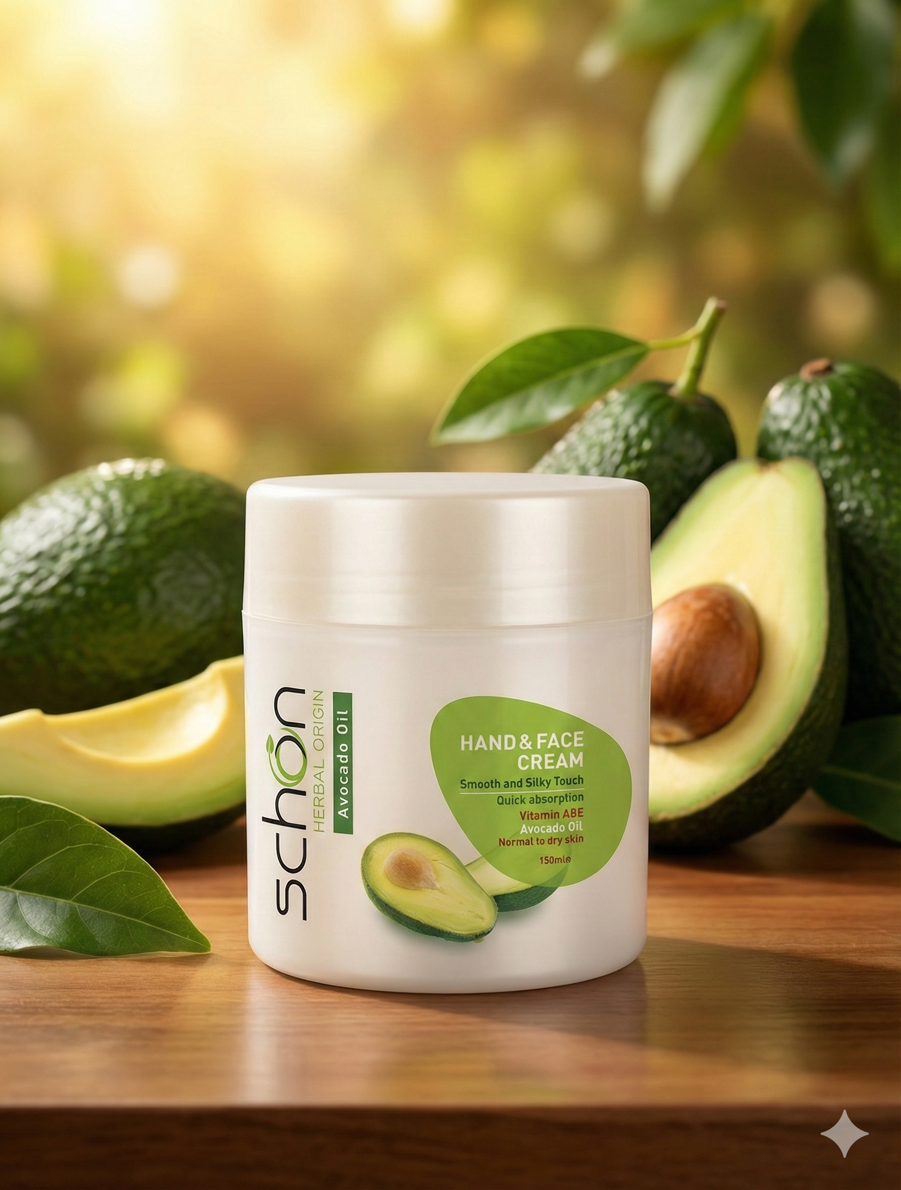 SCHON HAND/FACE AND NAIL CREAM (150ml)