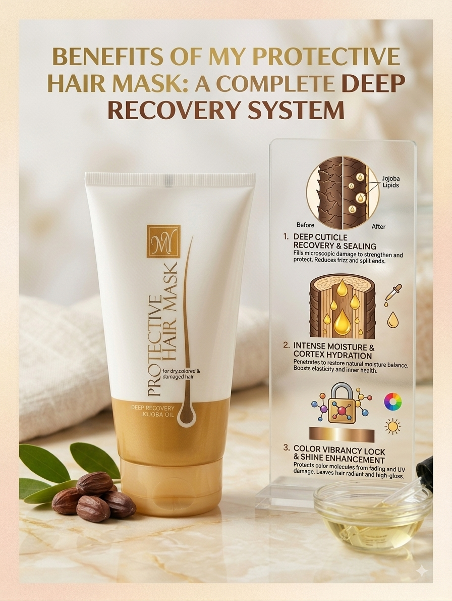MY PROTEIN HAIR MASK, Deep Repair,Jojoba Oil - 150ml