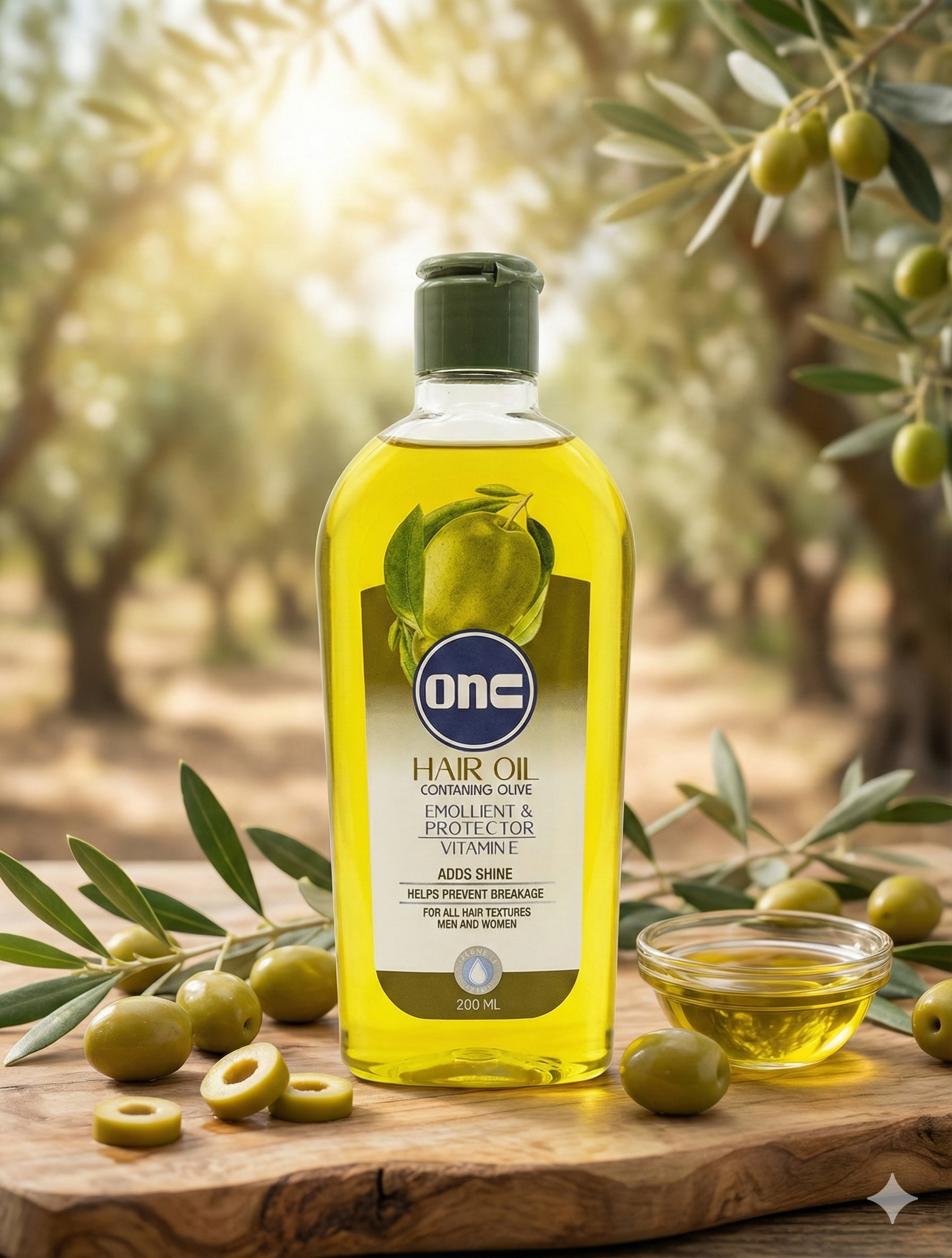 ONC OLIVE HAIR OIL (200ML)
