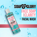 SOAP & GLORY FACE SOAP& CLARITY FACIAL WASH (350ml)