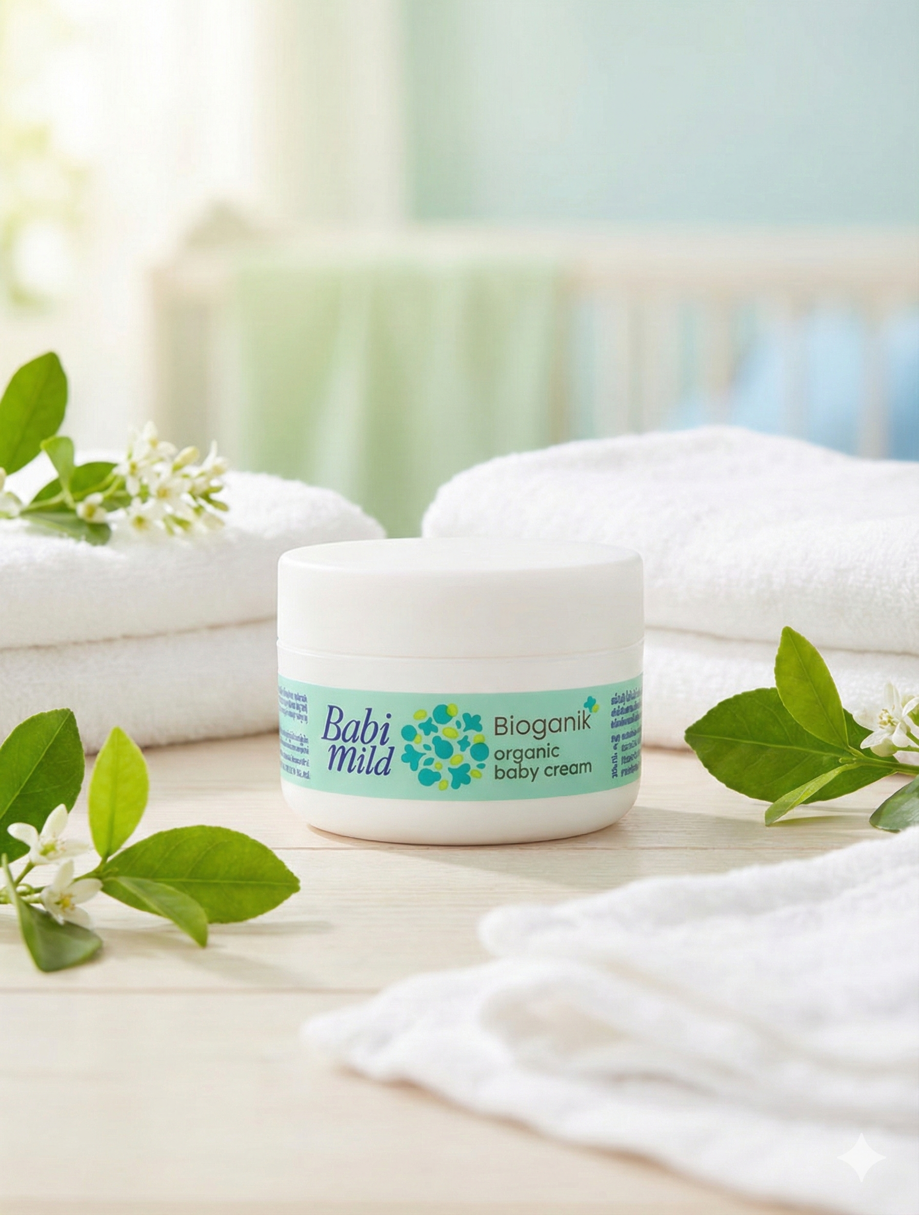 BABI MILD BIOGANIK ORGANIC BABY CREAM (50ml)