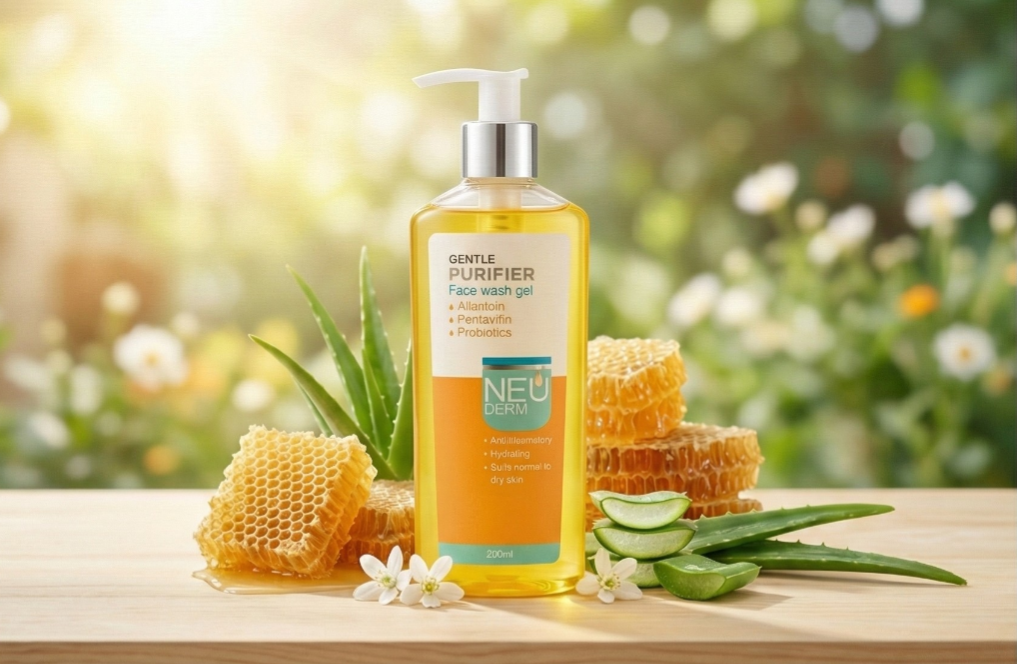 NAU DERM GENTLE PURIFIER FACEWASH GEL (200ml)