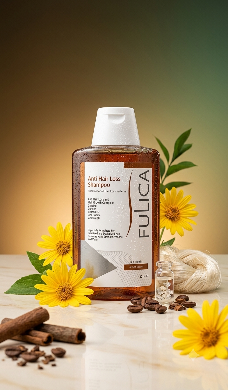 Fulica Anti Hair Loss Shampoo - 200ml - Suitable for all Hair types