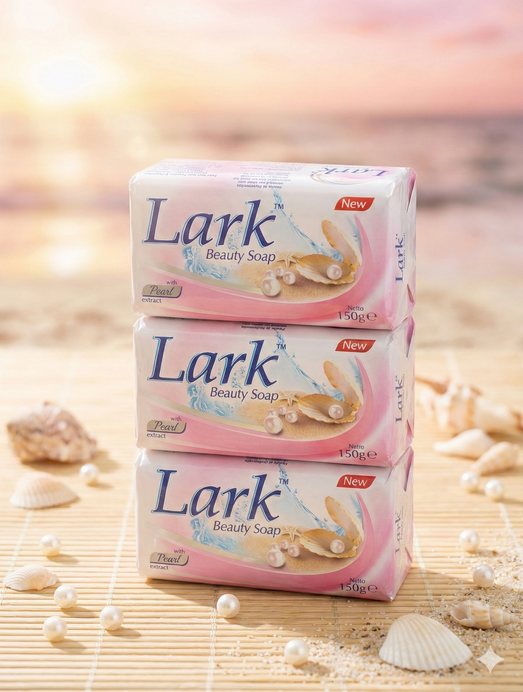 LARK BEAUTY SOAP 6-PACK BUNDLE (150gr)