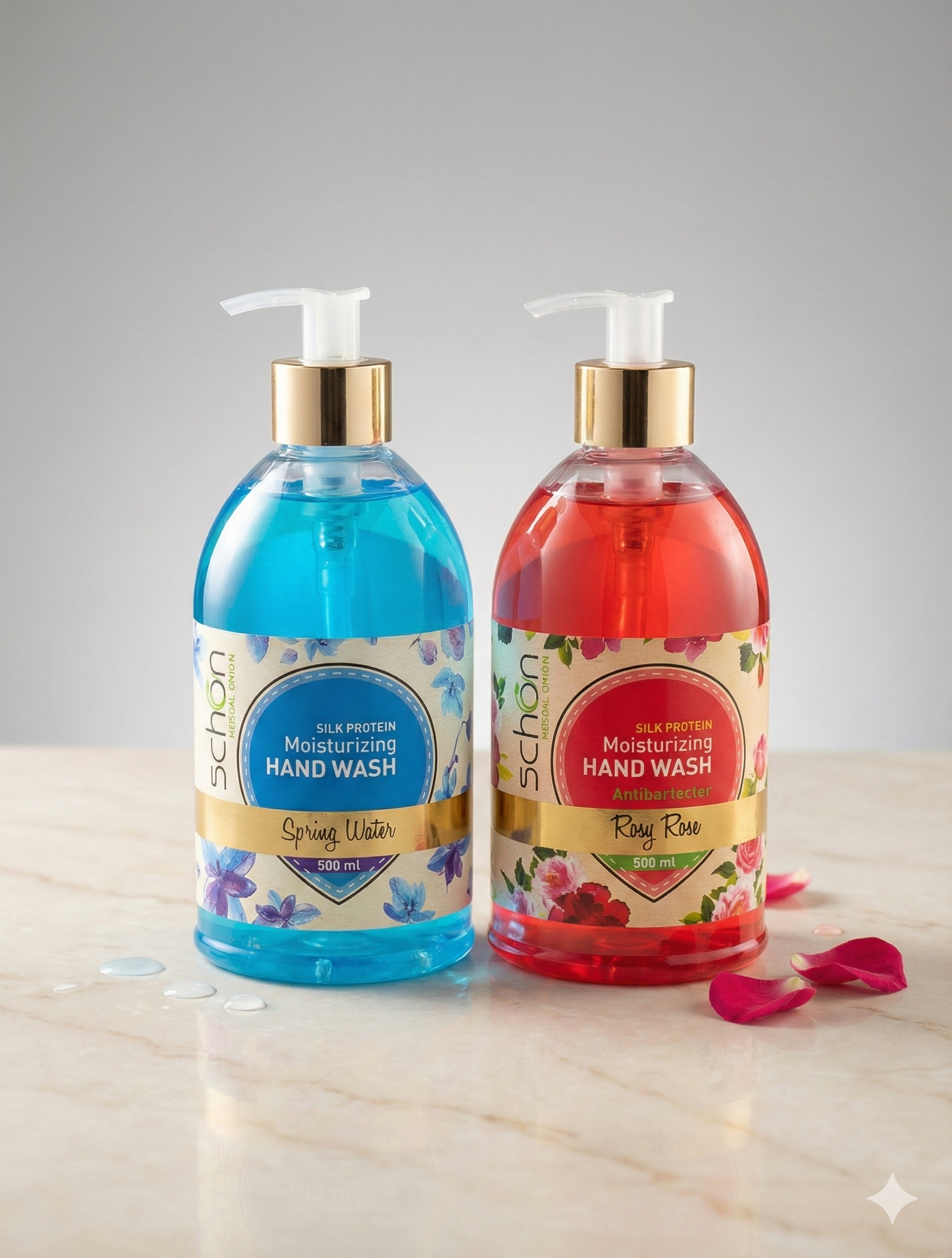 SCHON MOISTURIZING LIQUID HANDWASH COMBO PACK DEAL(500ml Each)