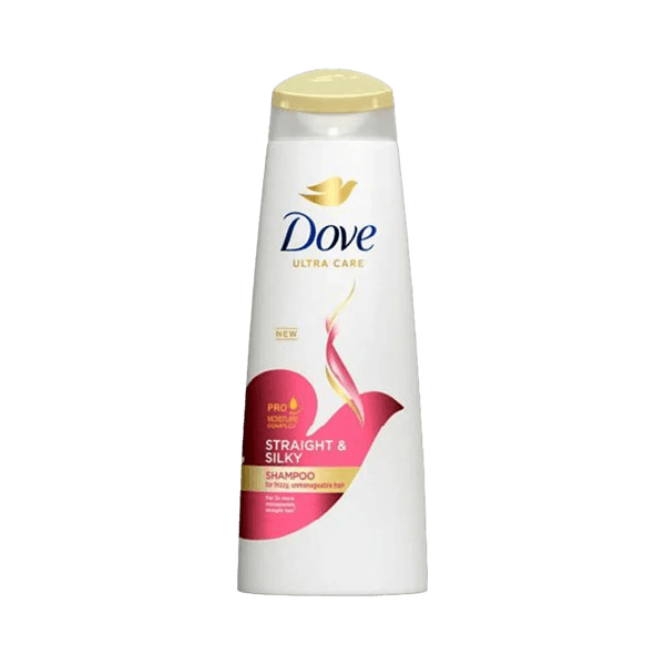 DOVE STRAIGHT AND SILKY SHAMPOO 340ML