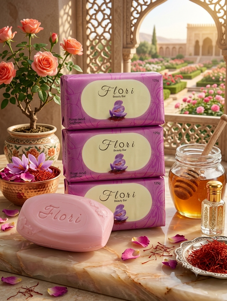 FLORI BEAUTY SOAP 6-PACK BUNDLE - 125GR