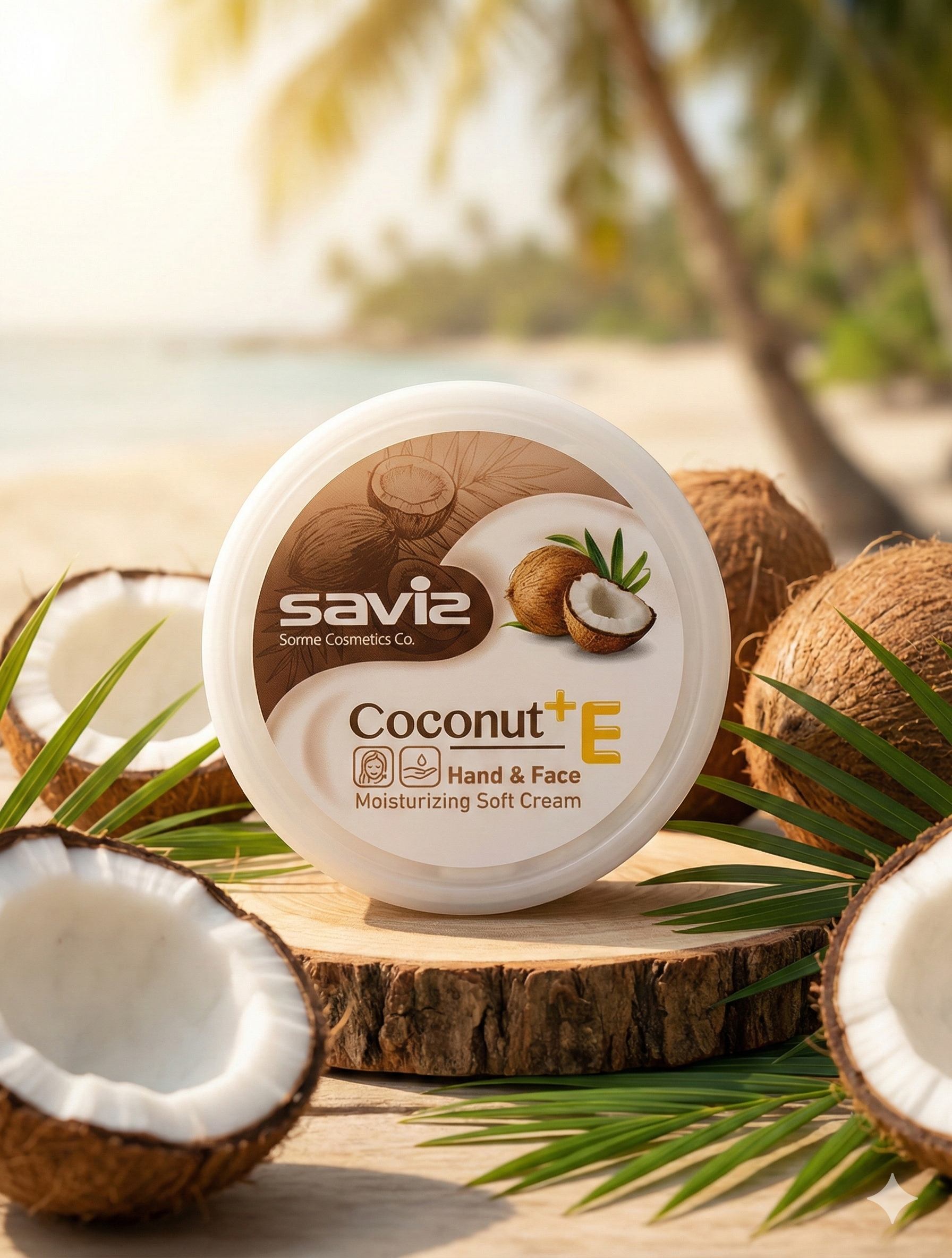 SAVIS VITAMIN E FACE&HAND CREAM LARGE SIZE (250ml)