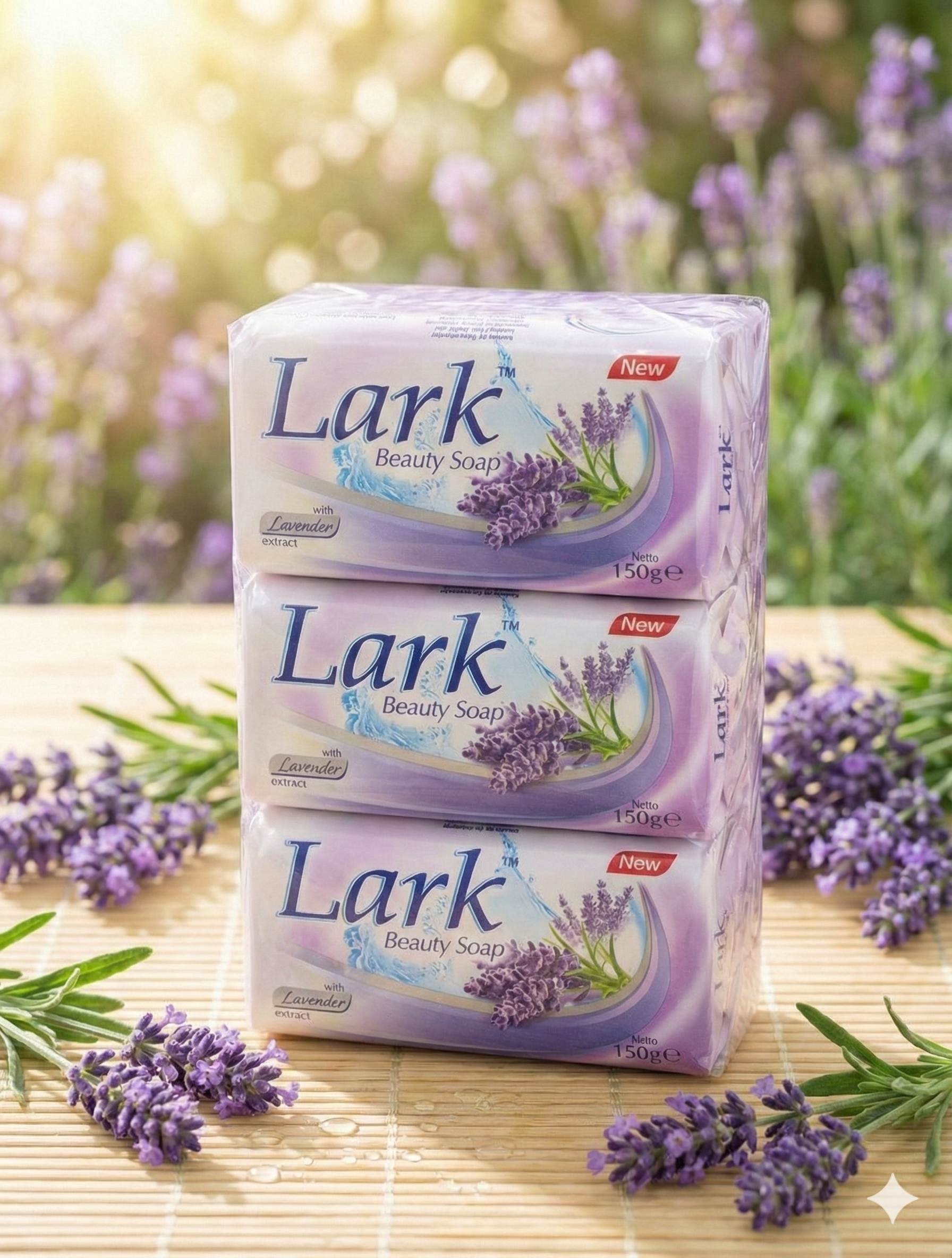 LARK BEAUTY SOAP 6-PACK BUNDLE (150gr)