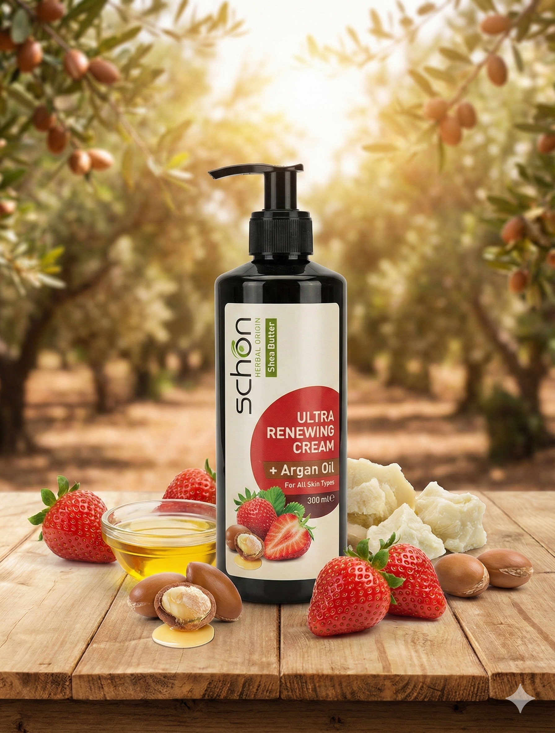 SCHON HERBAL ORIGIN CREAM (300ML) - noorzafat.com