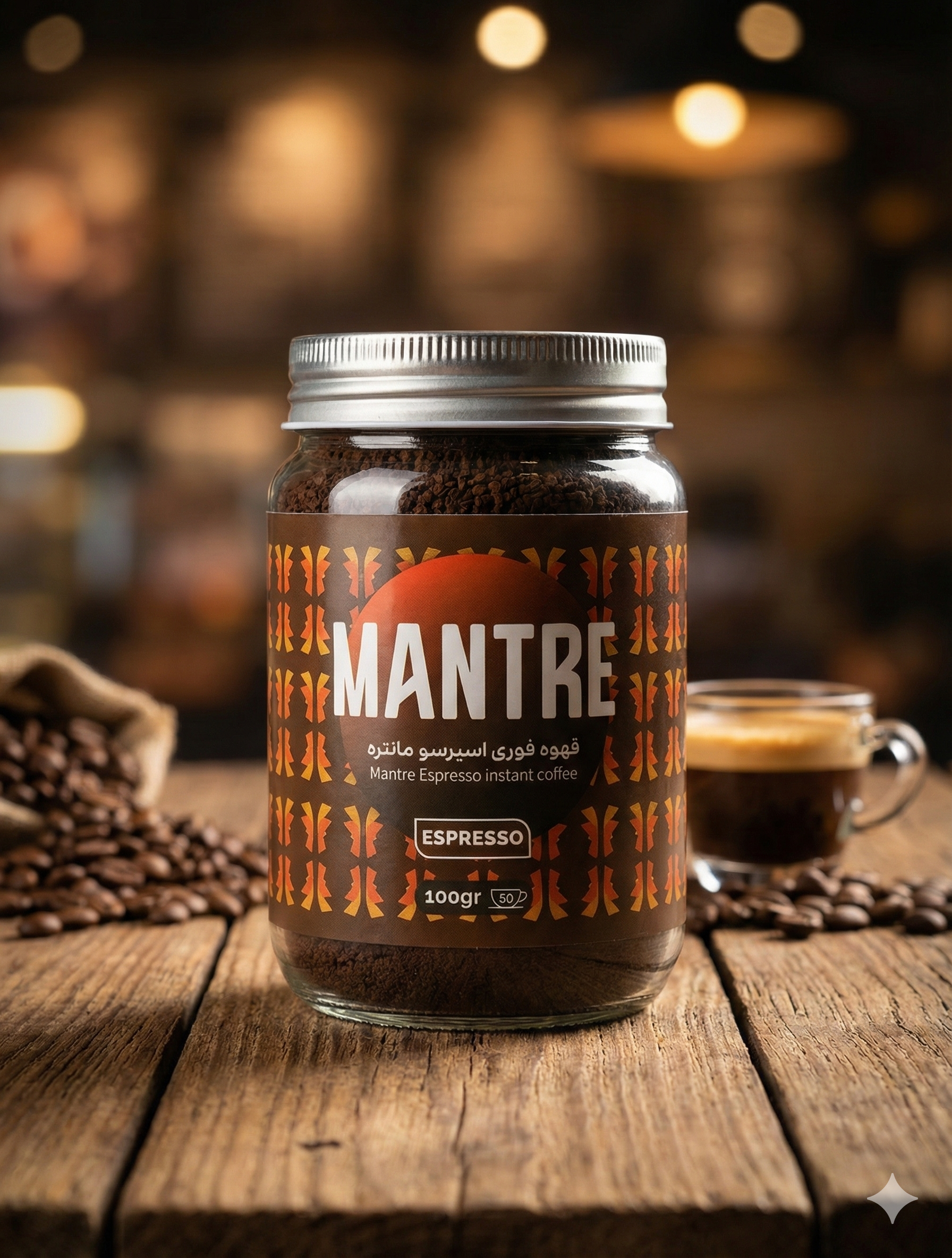 MANTREE ESPRESSO INSTANT COFFEE (100g)